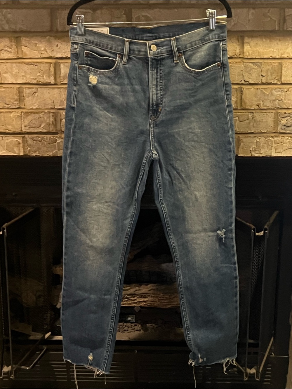 Gap Distressed Blue Denim Jeans size 30/10